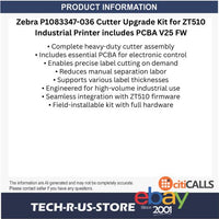 Zebra P1083347-036 Cutter Upgrade Kit for ZT510 Industrial Printer includes PCBA