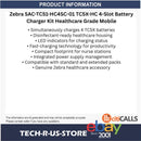 Zebra SAC-TC51-HC4SC-01 TC5X-HC 4-Slot Batt Charger Kit Healthcare Grade Mobile