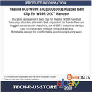 Yealink BCL-W59R W59R-BC 330100010031 Rugged Belt Clip for W59R DECT Handset