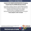 Yealink CCD-W59R 230200600001 Charging Cradle Base for W59R Wireless Phone