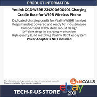 Yealink CCD-W59R 230200600001 Charging Cradle Base for W59R Wireless Phone