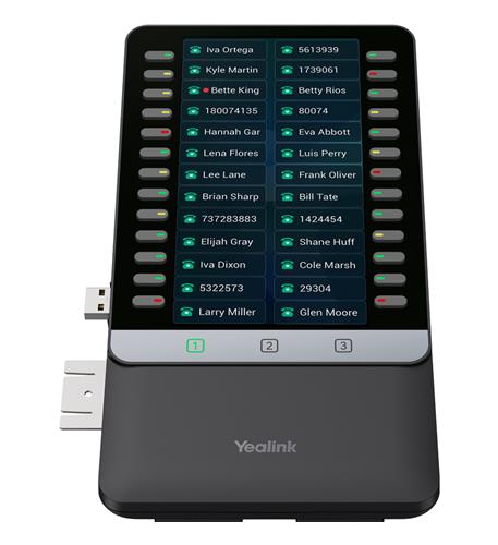 Yealink EXP55 1300016 Color EXP Module for SIP-T73U SIP-T77U Phones