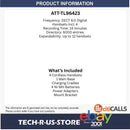 AT&T TL96423 TL96423 4-Handset DECT BT Connect to Cellular System PTT CID HD ECO