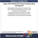 Bogen OPS1 OPS1B Orbit Pendant Hanging Speaker Black 140-Deg 70V MDT MLS