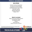 Bogen OPS1 OPS1B Orbit Pendant Hanging Speaker Black 140-Deg 70V MDT MLS