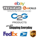 CablesToGo 00401 CAT5e Snagless Unshielded (UTP) Network Patch Cable, 2' (0.6m)