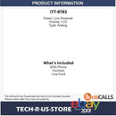 Cortelco 878300TP227S 8783 Line Powered Desk LCD SpeakerPhone Black