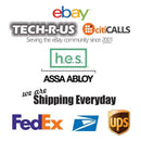 HES 9000-108-630 1/8" Aluminum Spacer Bracket for Surface Mount Electric Strikes