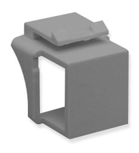 ICC IC107BN0GY Blank Module HD Keystone Insert Gray 10pk per Order