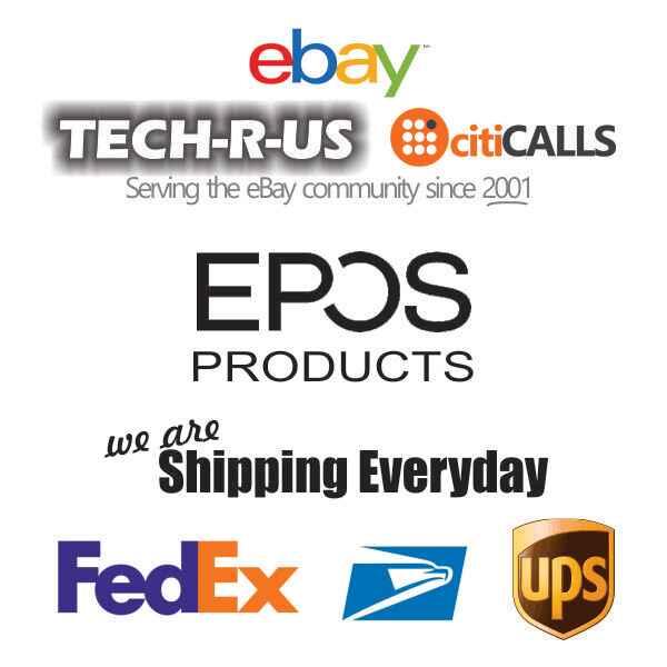 EPOS 1000758 PC Connection Cable, RJ9 to Dual 3.5mm CUIPC 1 - Mini-phone/RJ-9
