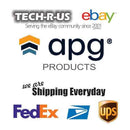 APG Cash Drawer T554B-BL1616-C Series 100 black cash drawer, painted front