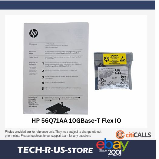 HP 56Q71AA 10GBase-T Flex IO for Elite Desk ProDesk Z1 G1i Desktop Open Box
