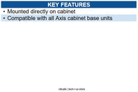 AXIS 5800-551 T98A08 Enclosure Cabinet Door Compatible w/ All AXIS Cabinet Base