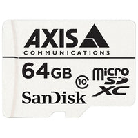 AXIS 5801-951 64 GB Class 10 microSDXC - 20 MB/s Read - 20 MB/s Write