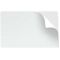 Entrust 597640-001 StickiCard Adhesive Back Card 2.13" x 3.37" Length - White