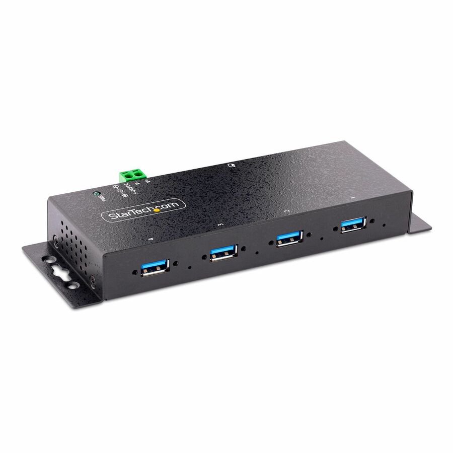 StarTech 5G4AINDNP-USB-A-HUB 4-Port Industrial USB 3.0 5Gbps Hub, Rugged