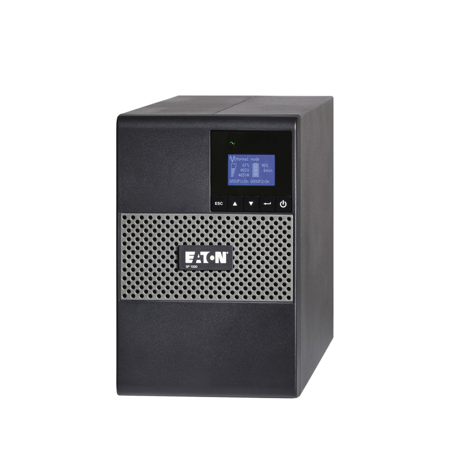 Eaton 5P1000 5P 1000VA 770W 120V Line-Interactive UPS, 5-15P, 8x 5-15R Outlets