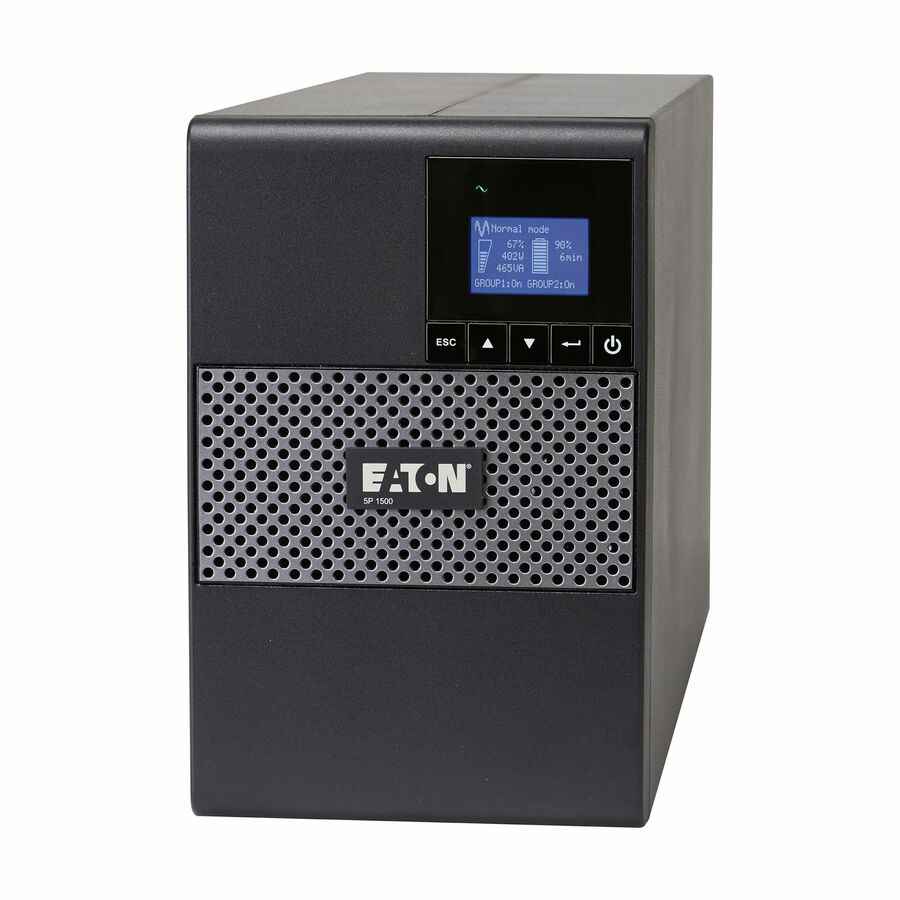 Eaton 5P1500 5P 1440VA 1100W 120V Line-Interactive UPS, 5-15P, 8x 5-15R Outlets