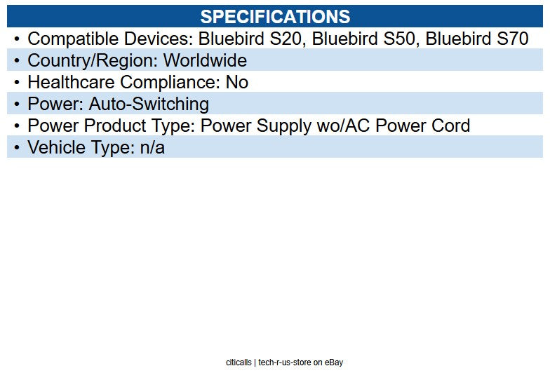TSC 602010025 ACCESSORY PWR-ADPT-12V5A-TA-V1; POWER; 12V/5A POWER ADAPTER