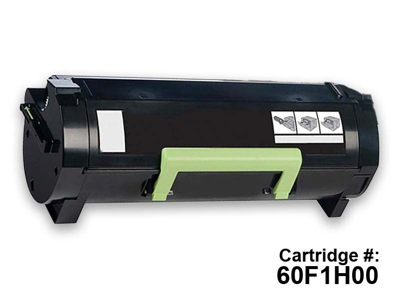 Lexmark 60F1H00 Unison Toner Cartridge - Laser - High Yield - Black - 1 Each