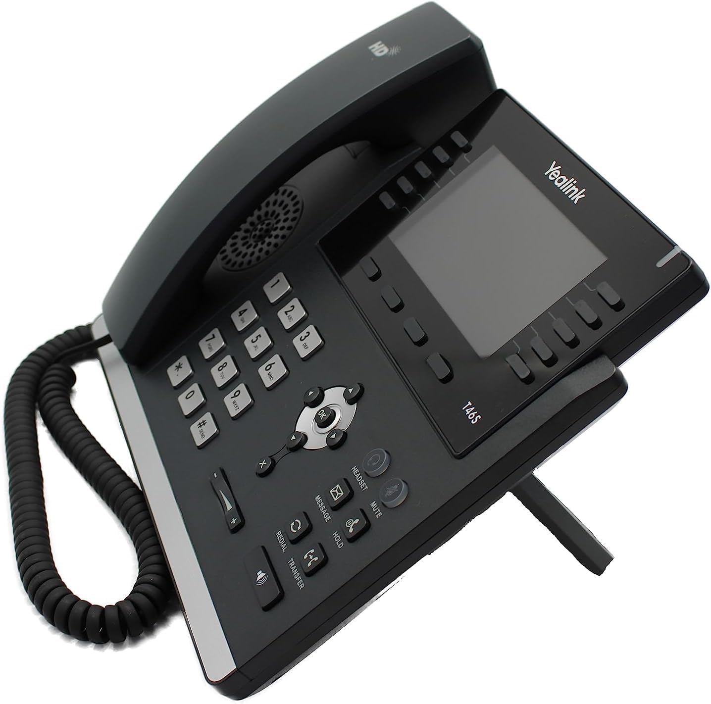 Yealink T46S IP Desk Phone 16 SIP Accounts Color LCD Giga LAN PoE Ready