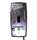 Cortelco 2554-AHCNDL-BK 255400AHCNDL Black Wall Phone with Armored Cord No Dial
