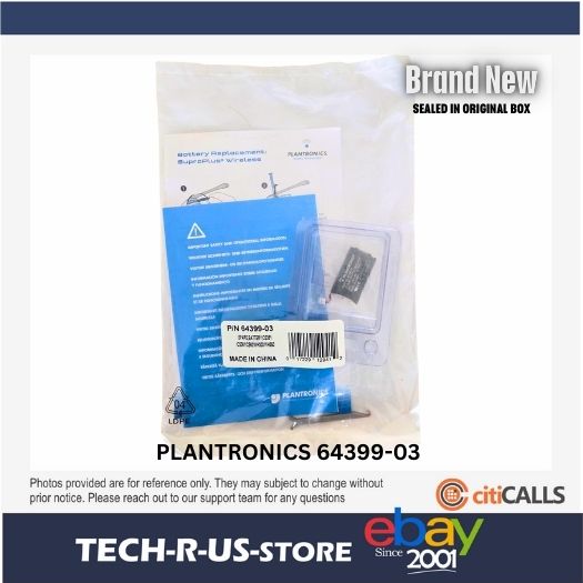 Plantronics 64399-03 Headset Battery for WH300 WH350 CS510 CS520 CS351 CS361 NEW