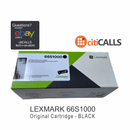 Lexmark 66S1000 Original Laser Toner BLACK 5000 Pgs for MS MX 531 532 631 632