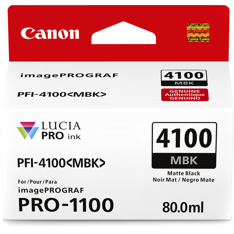 Canon 6776C002 Canon Lucia PRO II PFI-4100 Original Inkjet Ink Cartridge