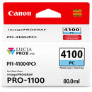 Canon 6781C002 PFI-4100 Photo Cyan Pigment Ink Tank (80mL)