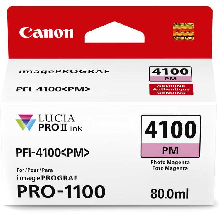 Canon 6782C002 Lucia PRO II PFI-4100 Original Inkjet Ink Cartridge