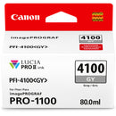 Canon 6783C002 Lucia PRO II PFI-4100 Original Inkjet Ink Cartridge - Gray