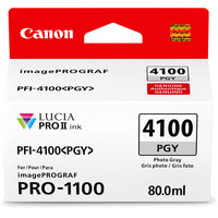 Canon 6784C002 Lucia PRO II PFI-4100 Original Inkjet Ink Cartridge - Gray