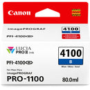 Canon 6786C002 Lucia PRO II PFI-4100 Original Inkjet Ink Cartridge - Blue