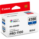 Canon 6786C002 Lucia PRO II PFI-4100 Original Inkjet Ink Cartridge - Blue