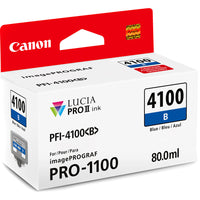 Canon 6786C002 Lucia PRO II PFI-4100 Original Inkjet Ink Cartridge - Blue