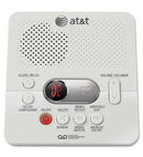AT&T 1740 White Digital Answering System w/ Time/Day Stamp 60 Minutes Recording