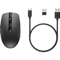 HP 6E6F0AA#ABL 715 Rechargeable Multi-Device Mouse - Wireless - Bluetooth