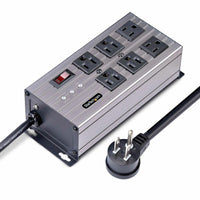StarTech 6N515S8-POWER-STRIP 6-Outlet Industrial Power Strip 125V/15A