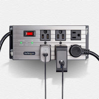 StarTech 6N515S8-POWER-STRIP 6-Outlet Industrial Power Strip 125V/15A
