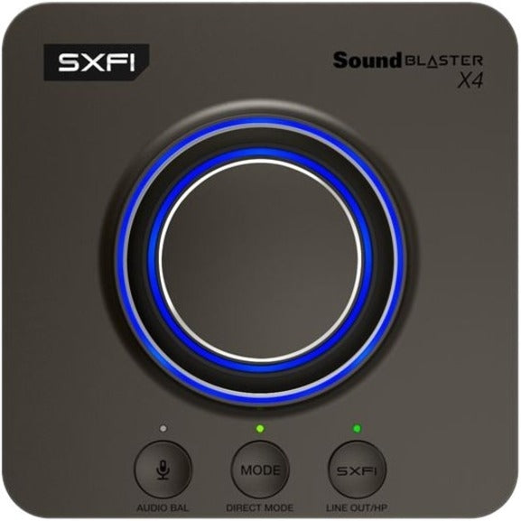 Creative Labs 70SB181500000 Sound Blaster X4 114 dB - CrystalVoice - Retail