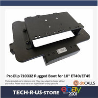 ProClip USA 710332 Non-Charging Cradle Metal Rugged Boot for Zebra 10" ET40/ET45