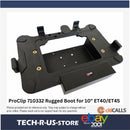 ProClip USA 710332 Non-Charging Cradle Metal Rugged Boot for Zebra 10" ET40/ET45