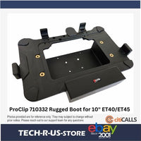 ProClip USA 710332 Non-Charging Cradle Metal Rugged Boot for Zebra 10" ET40/ET45