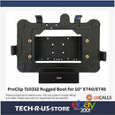 ProClip USA 710332 Non-Charging Cradle Metal Rugged Boot for Zebra 10" ET40/ET45