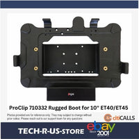ProClip USA 710332 Non-Charging Cradle Metal Rugged Boot for Zebra 10" ET40/ET45