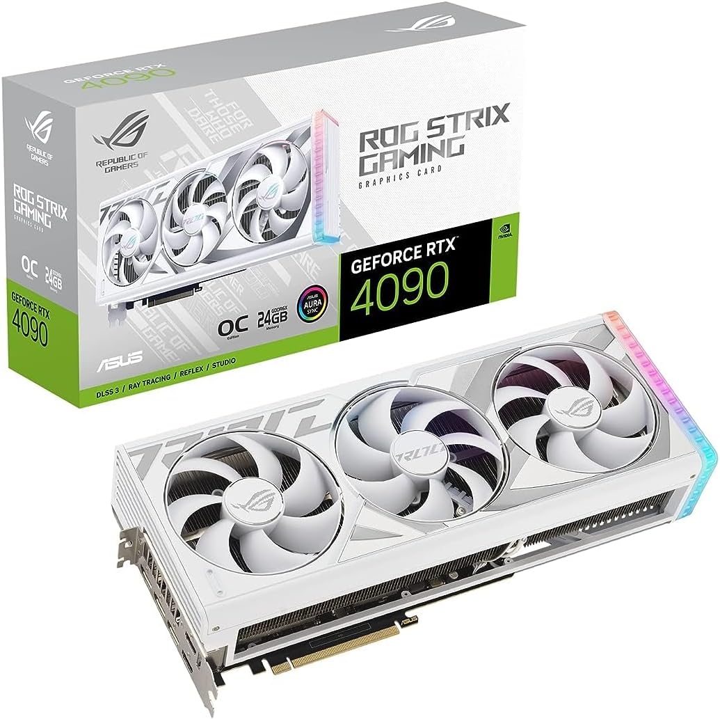 ASUS ROG-STRIX-RTX4090-O24G-WHITE ROG Strix GeForce RTX 4090 - Graphics card