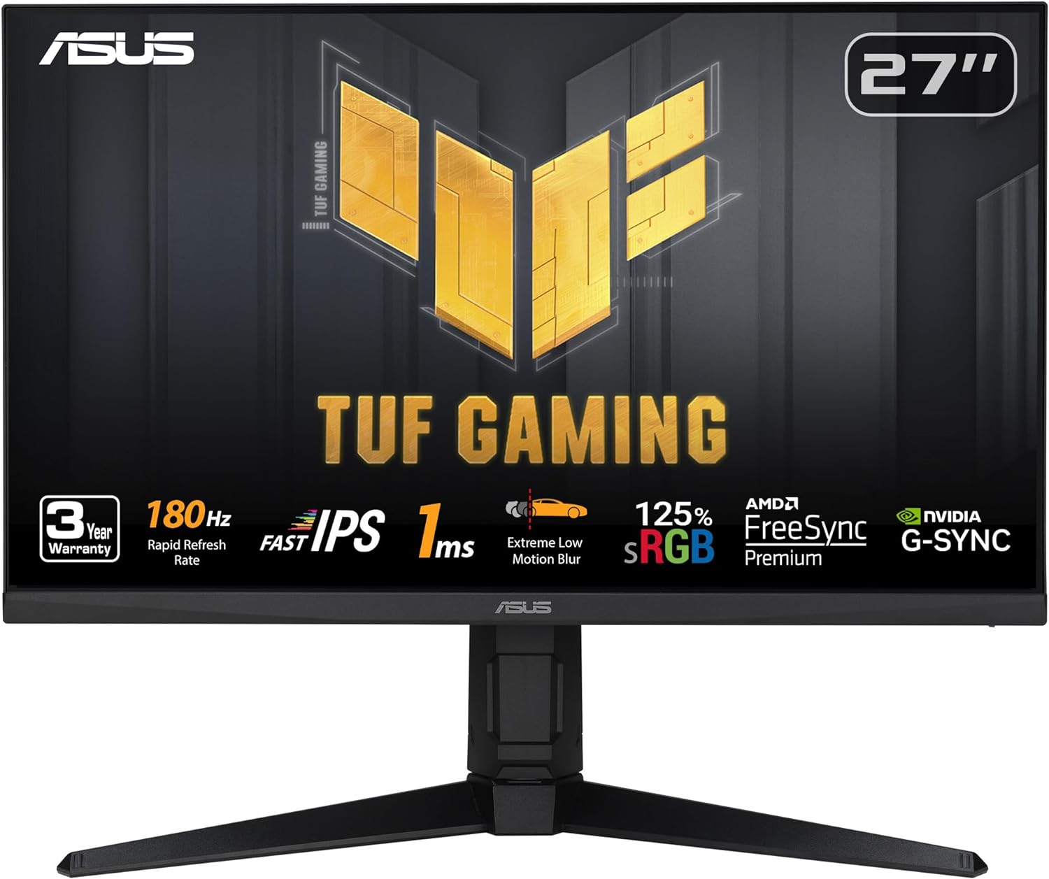 ASUS VG279QL3A TUF Gaming LED monitor - 27" -1920 x 1080 Full HD (1080p) @ 180Hz