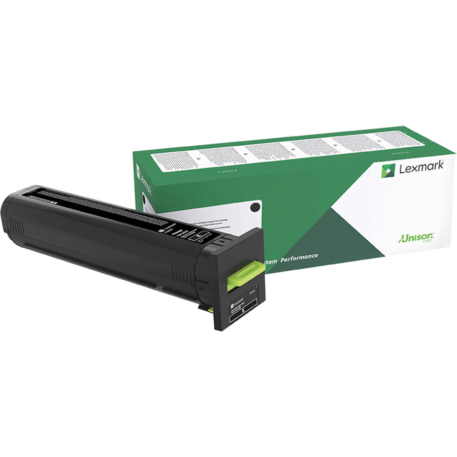 Lexmark 72K00KG Unison Original Laser Toner Cartridge - Black - 1 Each