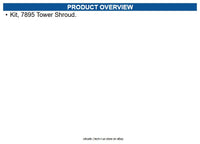 NCR 7358-K895 Kit, 7895 Tower Shroud